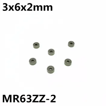50 Adet MR63ZZ - 2 3x6x2mm sabit bilyalı rulman Minyatür rulman Yüksek kaliteli MR63