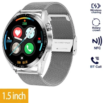 2023 Yeni Bluetooth Çağrı Su Geçirmez spor fitness takip chazı Hava Ekran Adam Smartwatch İçin P9 P10 P20 Lite Artı mate 10