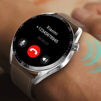 Yeni akıllı saat Erkekler Bluetooth Çağrı NFC 1.5 İnç DEXP A350 Lite Nokia 2.3 Philips S3 Kadın Sağlığı İzleme Spor Bilezik