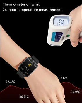 2023 Yeni EKG + PPG akıllı saat Erkekler Sağlık Kan Şekeri Kalp Hızı Kan Basıncı Spor Spor Saatler IP68 Su Geçirmez Smartwatch