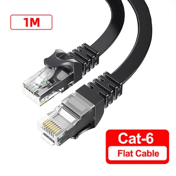 Kararlı Ethernet Kablosu Yüksek Hızlı İletim Hızı Cat6 Lan Kablosu Çeşitli Cihazlar için Uygundur Oksidasyon Direnci