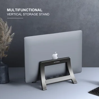 OATSBASF Dikey dizüstü Standı Tutucu MacBook Air Pro İçin Xiaomi Tablet Yerçekimi Dizüstü Standı ABS Dizüstü Bilgisayar Desteği Masaüstü Tutucu