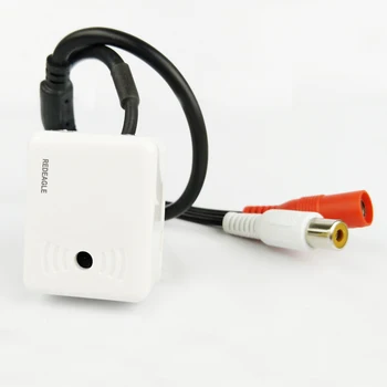 REDEAGLE Ayarlanabilir Mini SES CCTV Mikrofon pick up MİKROFON RCA Ses Çıkışı Güvenlik Kamera Sistemi Seti