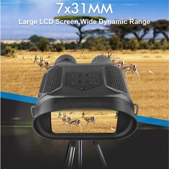 400m 7x Zoom NV400B Dijital Teleskop Gözlük 9 Dil 4IP Su Geçirmez 3IR Seviyeleri Gündüz ve Gece Görüş Dürbün Kamp için