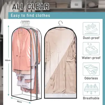 Pratik Giysi Çantası Toz Geçirmez Yerden Tasarruf Kolay Temizlenebilir Giysi tozluk Ev Gereçleri