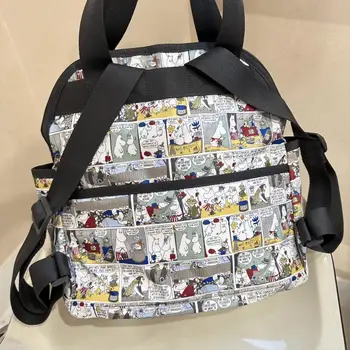 Yeni Karikatür Anime Kadın Çantası Moda Çanta omuzdan askili çanta Sırt Çantası Rahat Büyük Kapasiteli Seyahat Schoolbag Tatil Hediye