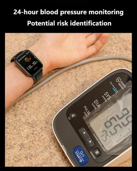 2023 Yeni EKG + PPG akıllı saat Erkekler Sağlık Kan Şekeri Kalp Hızı Kan Basıncı Spor Spor Saatler IP68 Su Geçirmez Smartwatch