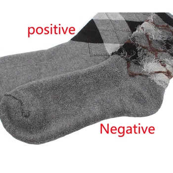 5 Pairs Kış Kalınlaşma erkek Pamuk Çorap Sıcak Elmas Klasik Bölüm varis çorabı Erkekler Boyutu 38-44