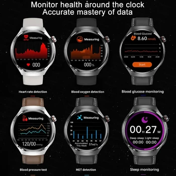 Android IOS için İzle GT4 Pro AMOLED akıllı saat Erkekler Özel Arama Cevap Çağrı spor fitness takip chazı Su Geçirmez Smartwatch 2023New